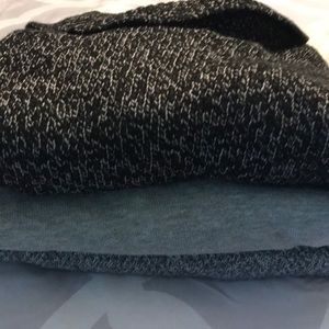 Stack of popular men’s sweaters